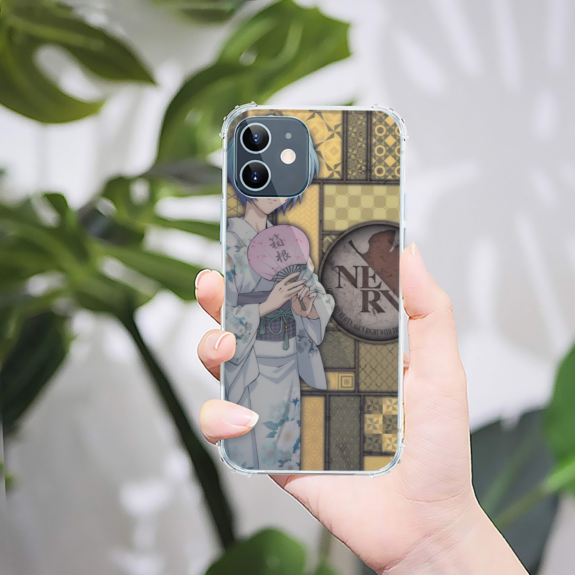 （画像用） EVA 新世紀エヴァンゲリオン 【iPhone 12シリーズ対応】透明スマホケース（クリアソフトケース）